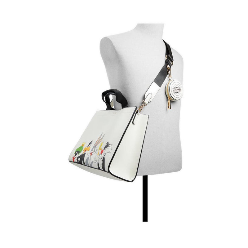 ALDO X LOONEY TUNES Looneytunestote Satchel - White