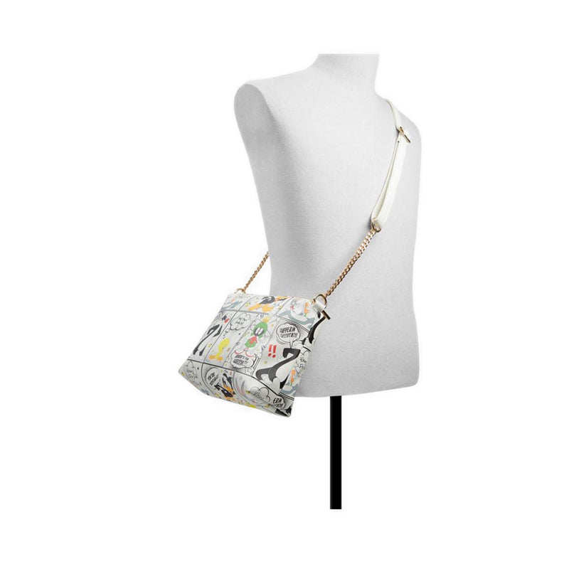 ALDO X LOONEY TUNES Looneytunestote Satchel - White