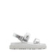 Linette Women's Flat Sandals - Silver