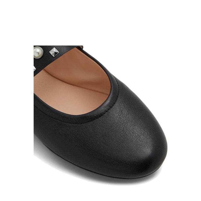 Milenia Women's Ballerina Flats - Black