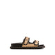 Kravis Women'S Flat Sandals - Open Black