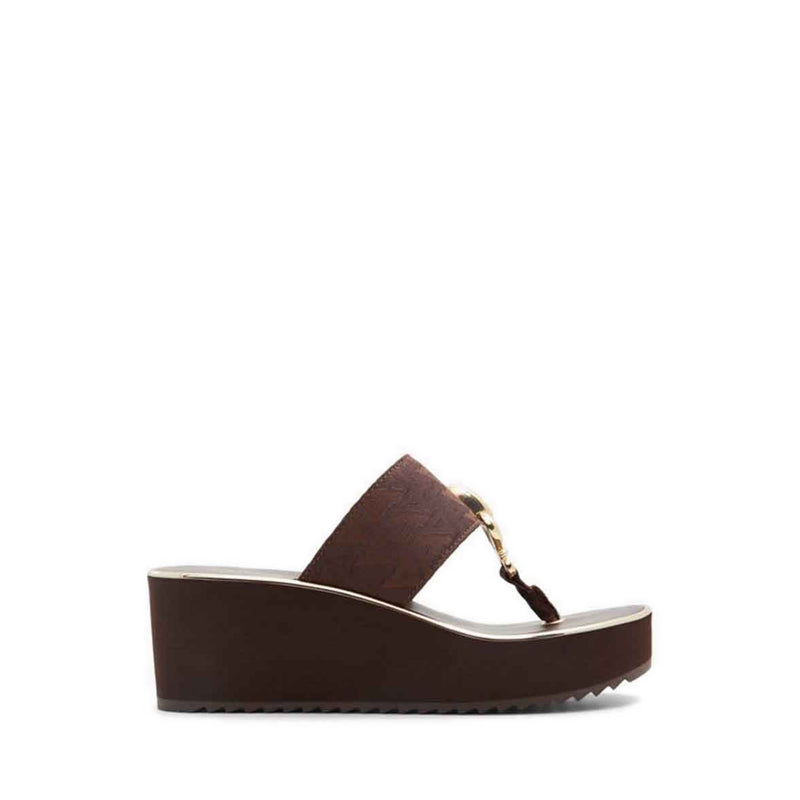 Penelopy Women's Beach Sandals - Open Brown