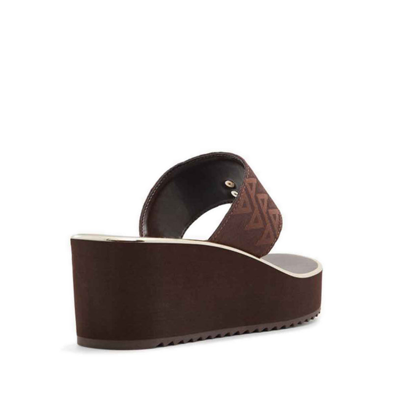 Penelopy Women's Beach Sandals - Open Brown