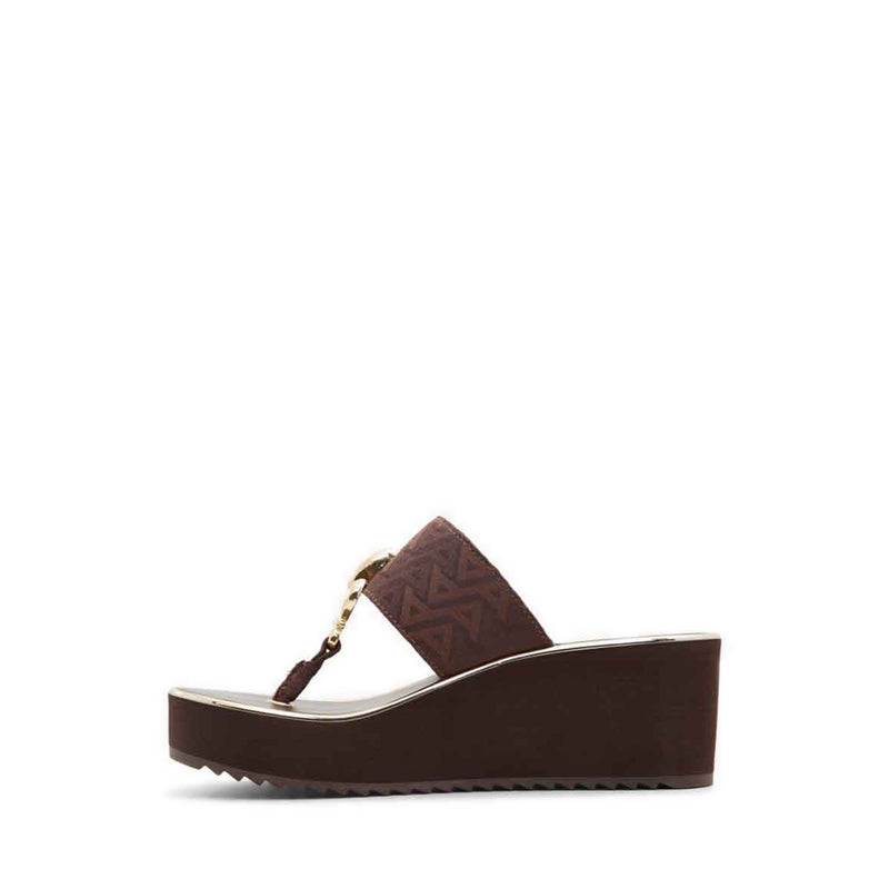 Penelopy Women's Beach Sandals - Open Brown