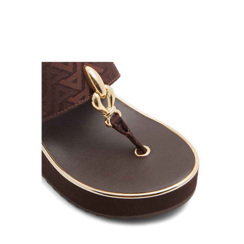Penelopy Women's Beach Sandals - Open Brown