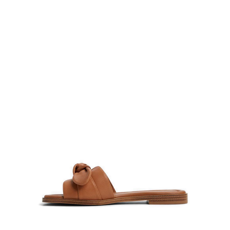 Lavinia Women's Flat Sandals - Medium Brown
