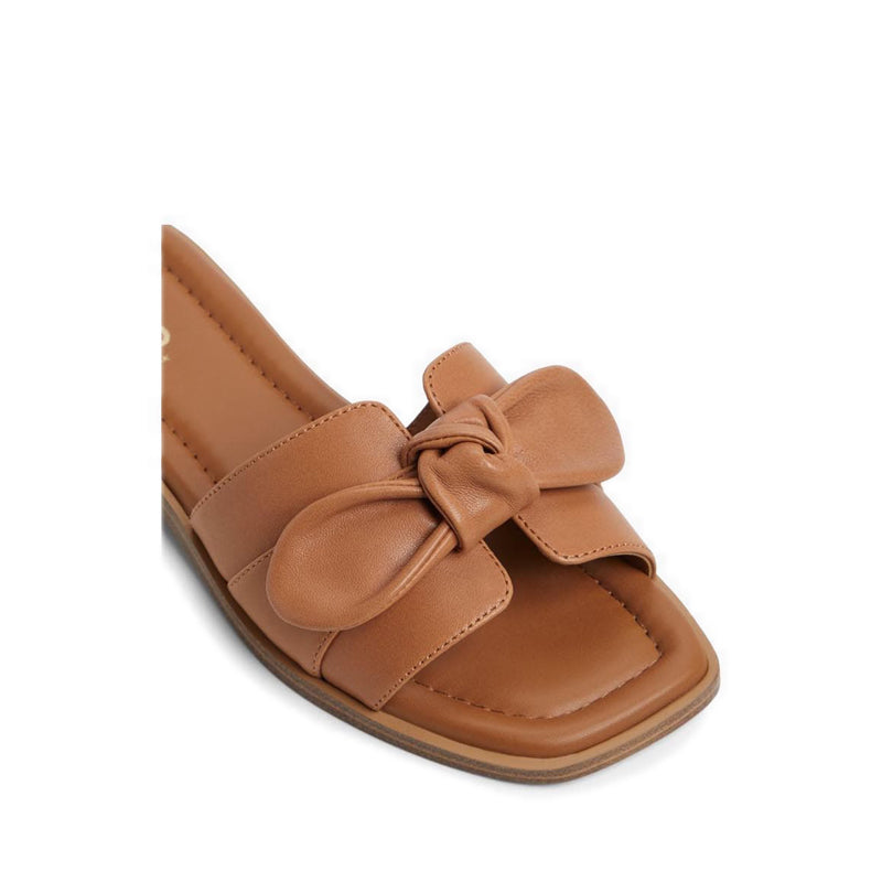 Lavinia Women's Flat Sandals - Medium Brown