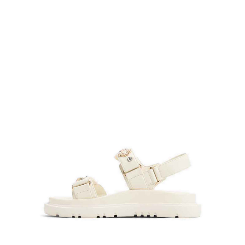 Gemima Women's Flat Sandals White - Main Image
