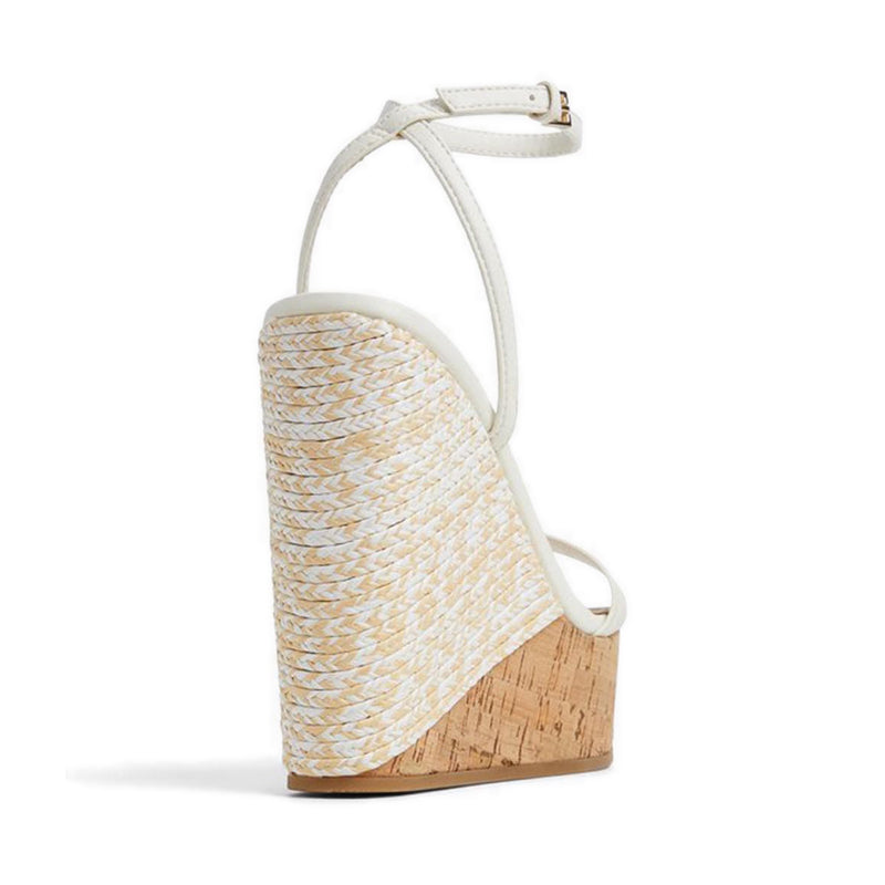Marysol Women's Wedge Sandals - White