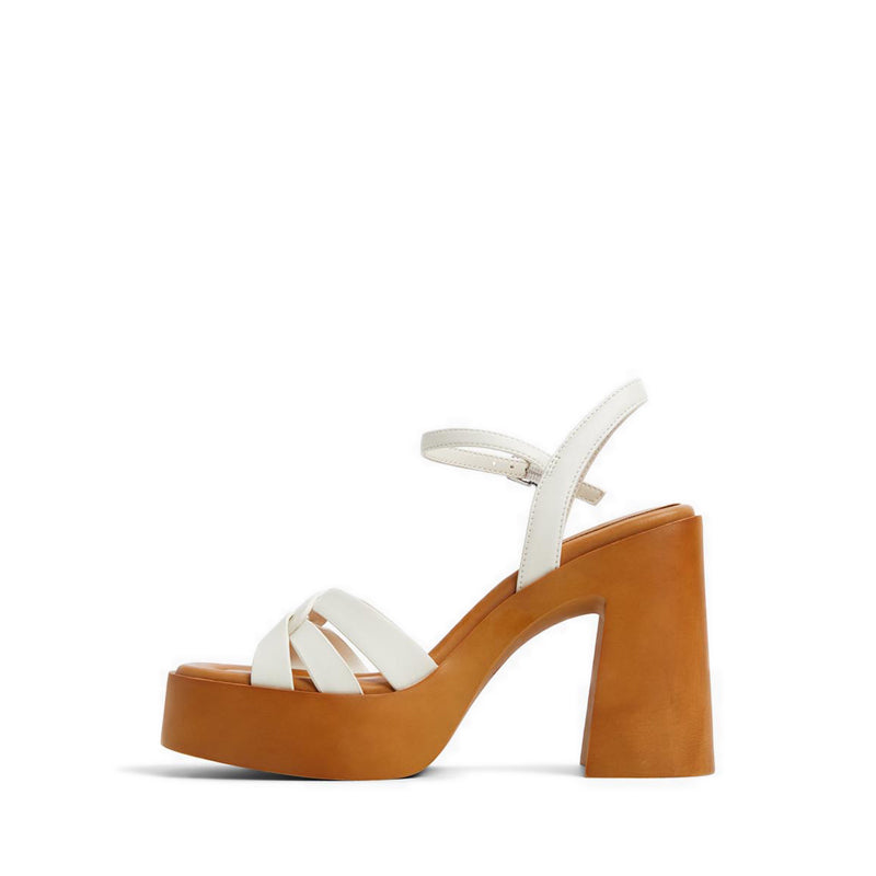 Solenia Women Heeled Sandals - White