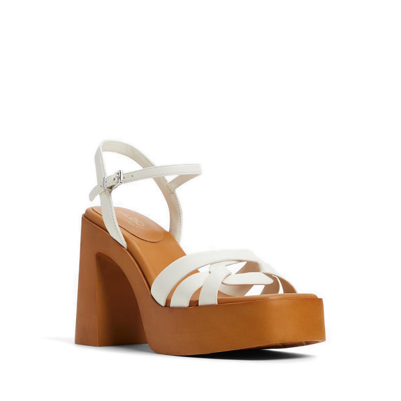 Solenia Women Heeled Sandals - White