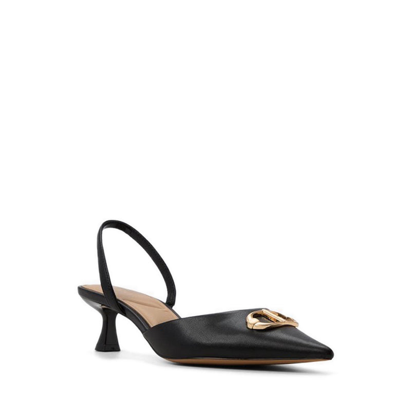 Delicate Women'S Heeled Shoes - Black