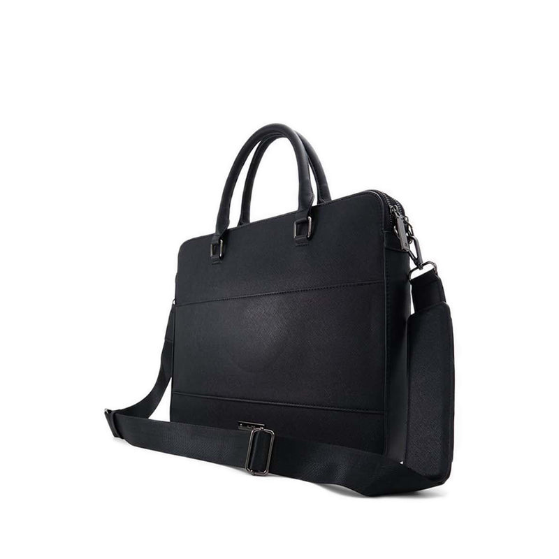Prysien Men'S Laptop Bag - Black/Black