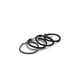 Danniell Bracelets - Black/Silver Multi