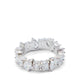 Demaria Women'S Ring - Silver/Clear Multi