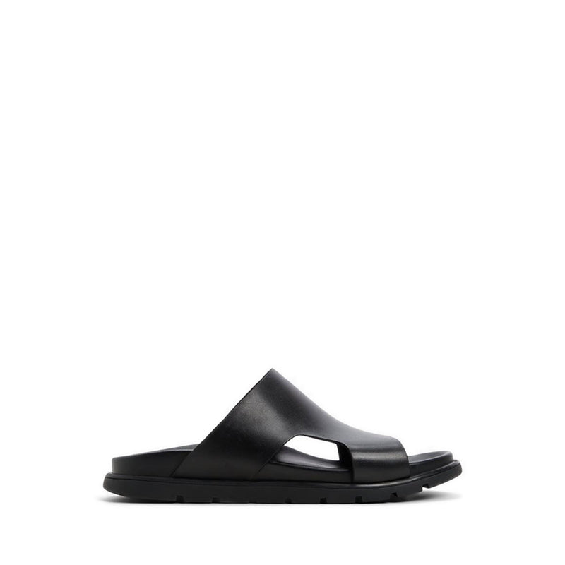 Soar Men's Flat Sandals - Black