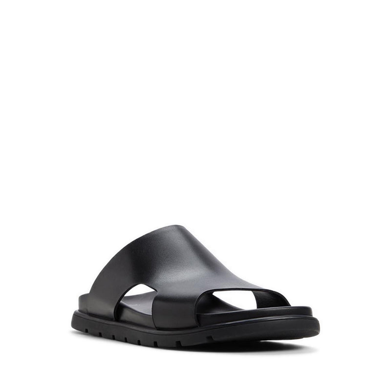 Soar Men's Flat Sandals - Black