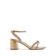 Bouclette Women Heeled Sandals - Gold