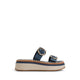 Kaeithien Women Open Toe Sandals - Dark Blue