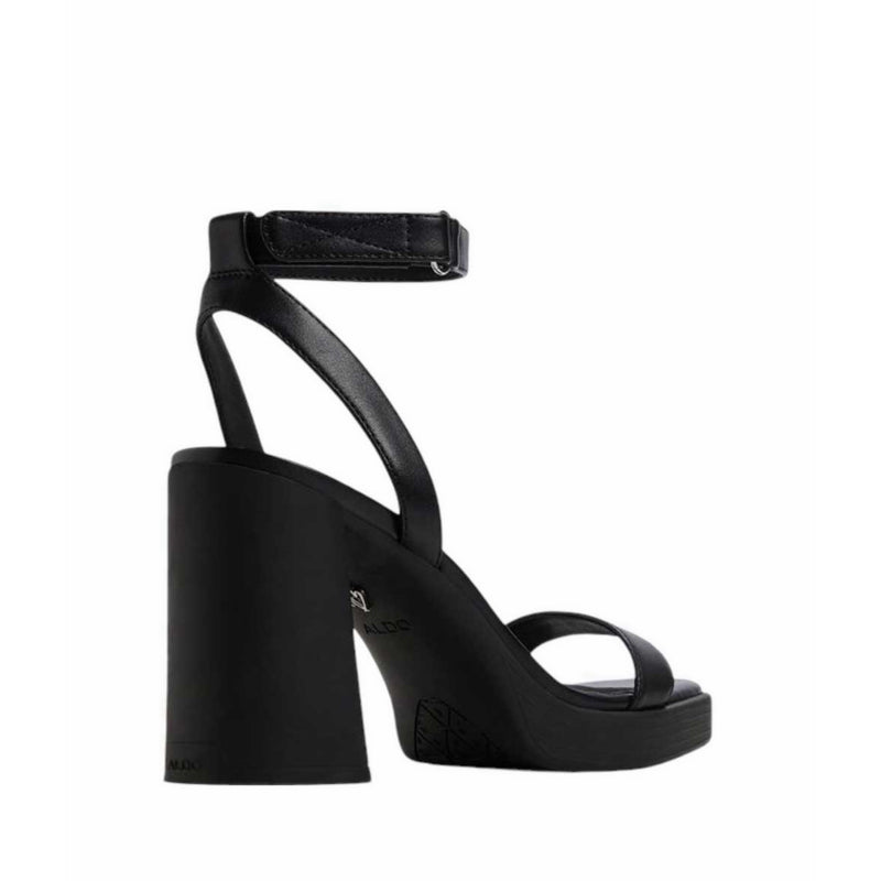 BERADE HEELED SANDALS - BLACK
