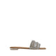 Navalia Women's Flat Sandals - Silver