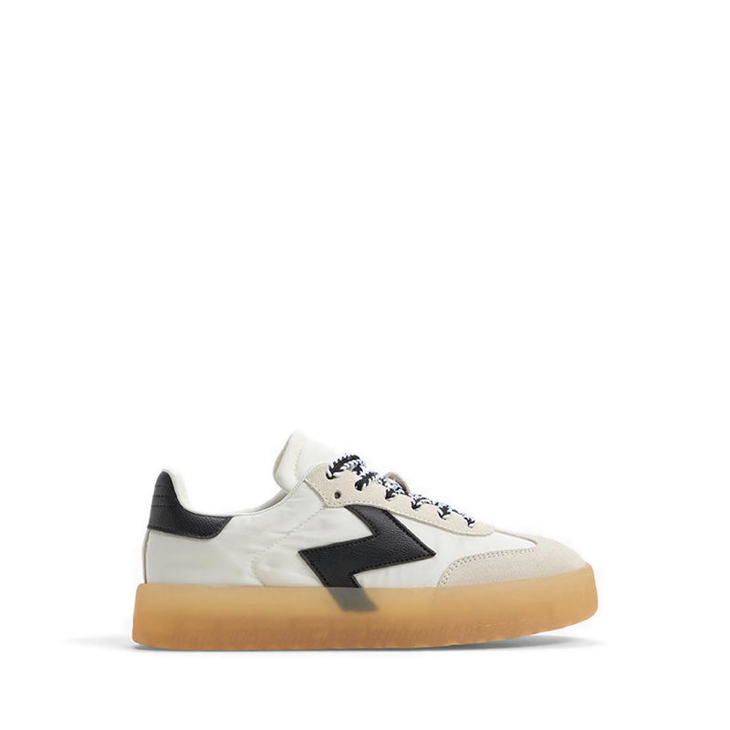 Retrostep Women Fashion Athletics - White/Black