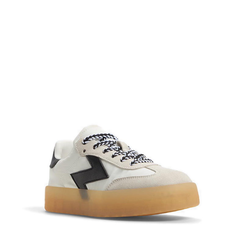 Retrostep Women Fashion Athletics - White/Black