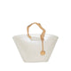 Goldenview Satchel - White/Bone