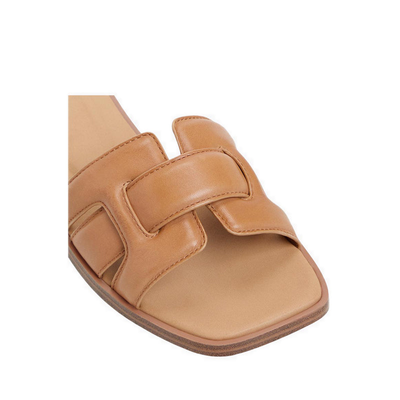 Eleny Women'S Flat Sandals - Medium Brown