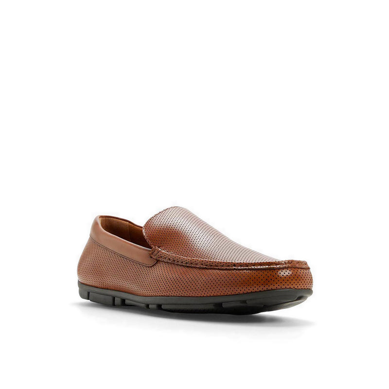 Vigo-In Men's Slip Ons Cognac