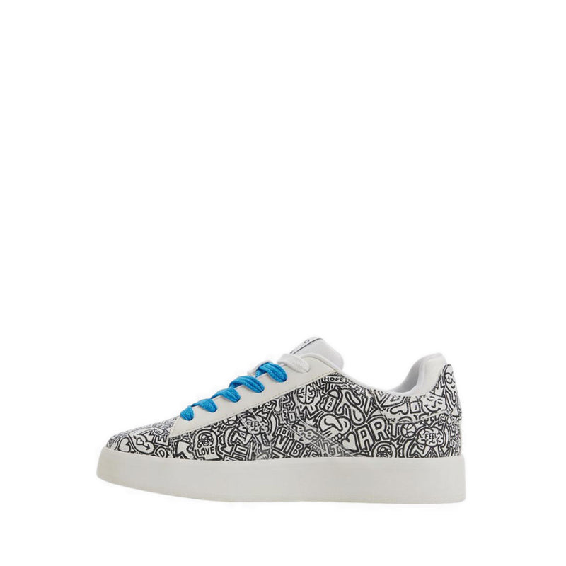 ALDO x Artist Series TGOODMAN01 Women's Fashion Athletics - White/Black