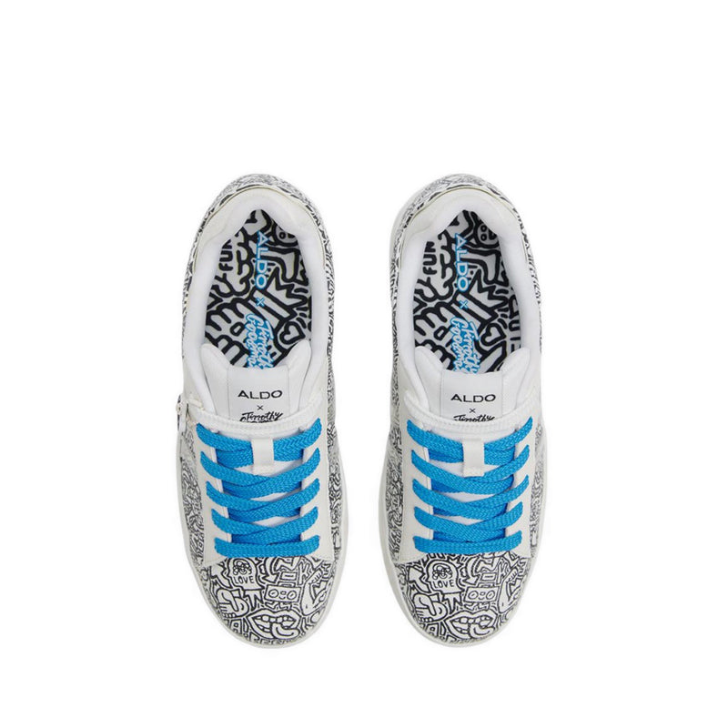 ALDO x Artist Series TGOODMAN01 Women's Fashion Athletics - White/Black