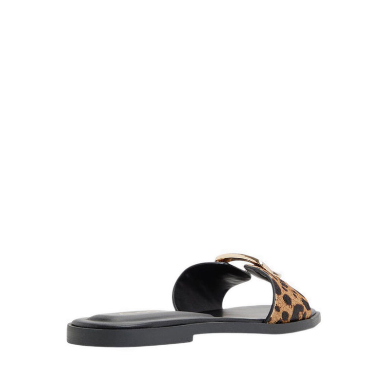 Tidella Women'S Flat Sandals - Brown Multi