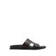 Mondi-In Men's Flat Sandals - Dark Brown