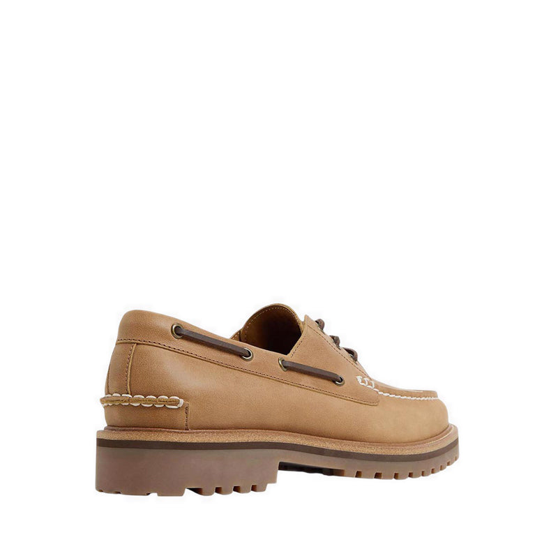 Cedric Men's Boat Shoes Cognac