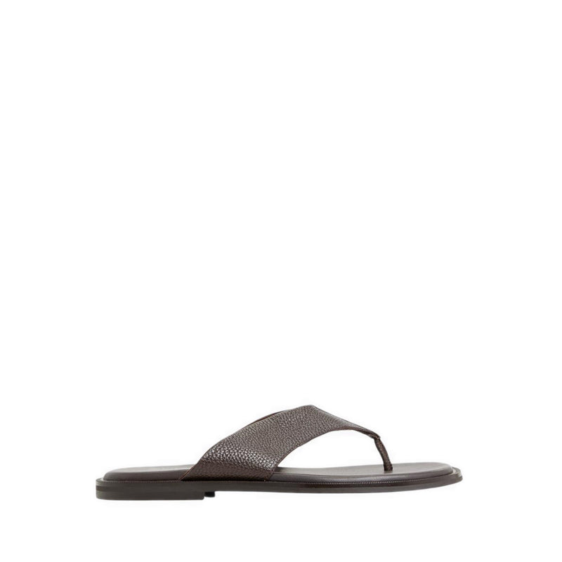 Serano Men'S Flat Sandals - Dark Brown