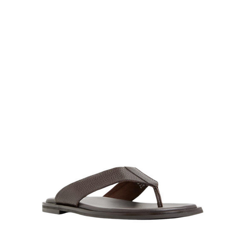 Serano Men'S Flat Sandals - Dark Brown