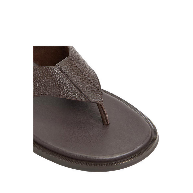 Serano Men'S Flat Sandals - Dark Brown