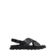 Silvo Men'S Flat Sandals - Black