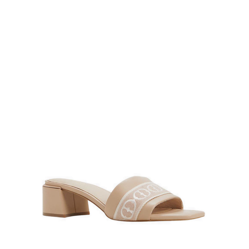 Elbenaldar Women'S Heeled Sandals - Beige