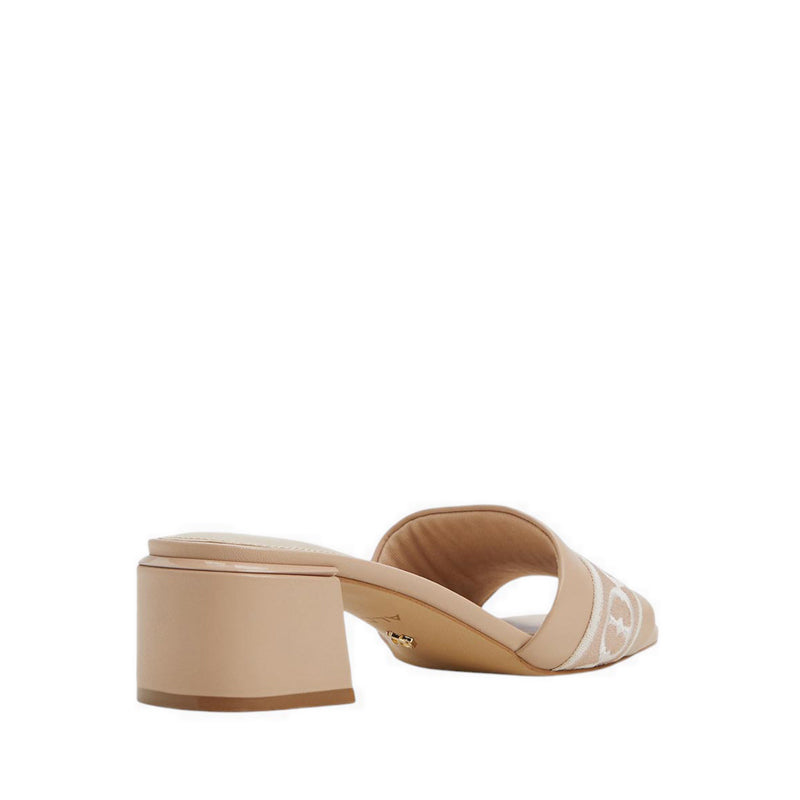 Elbenaldar Women'S Heeled Sandals - Beige