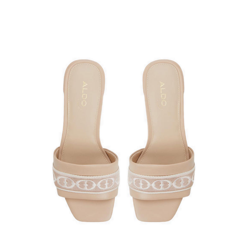 Elbenaldar Women'S Heeled Sandals - Beige