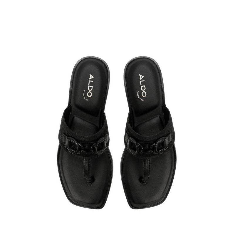 Coralynna Women's Flat Sandals - Black
