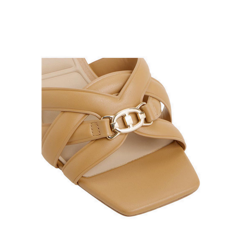 Calyra Women'S Heeled Sandals - Light Brown