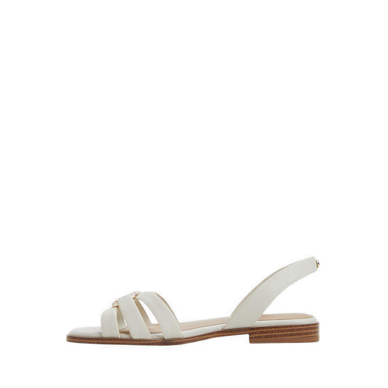 Nydirarin Women'S Flat Sandals - White/Bone