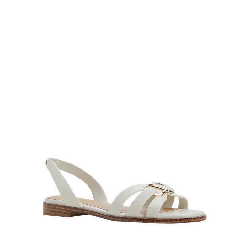 Nydirarin Women'S Flat Sandals - White/Bone