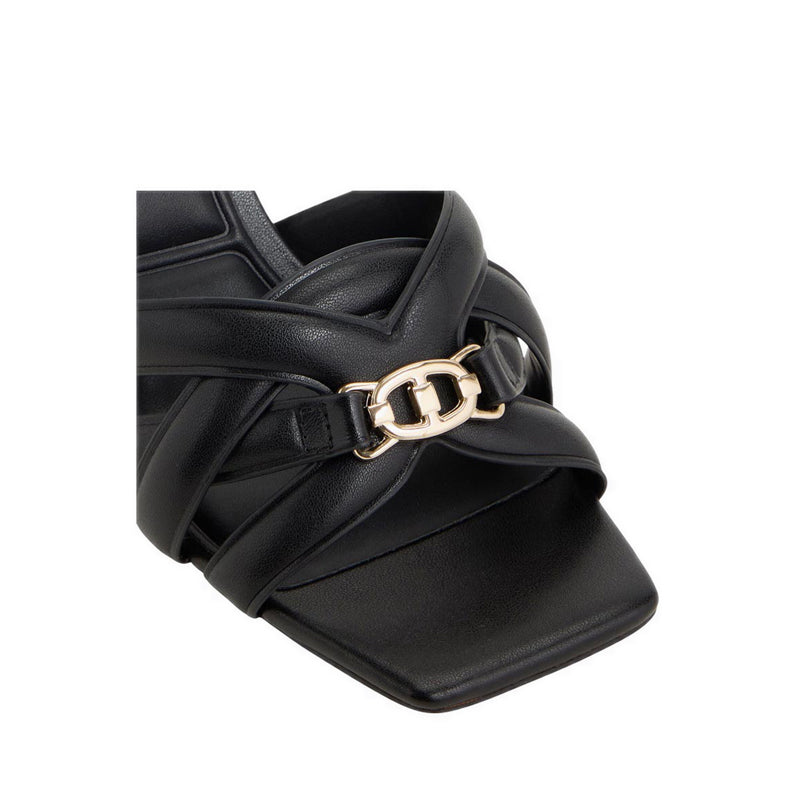 Calyra Women'S Heeled Sandals - Black