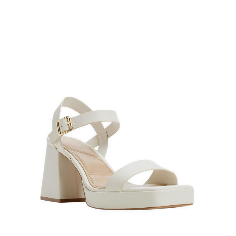 Aldo Montse Women's Heeled Sandals - White/Bone