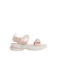 Sportysndl Women'S Wedge Sandals - Rose Gold