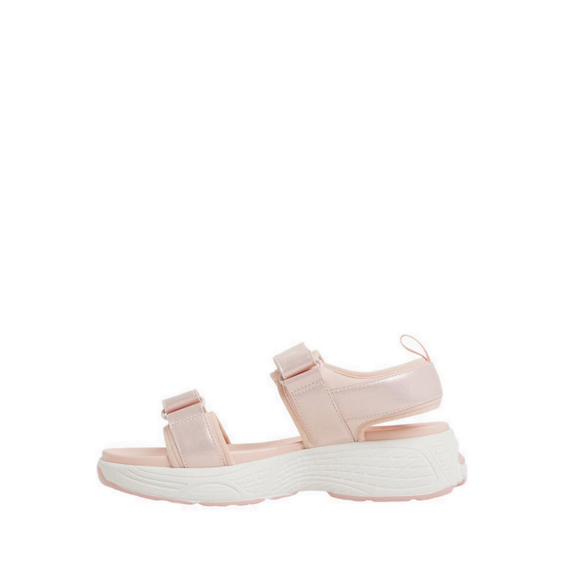 Sportysndl Women'S Wedge Sandals - Rose Gold
